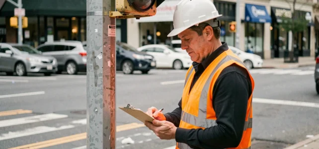Comment identifier les problèmes de feu de circulation et savoir qui contacter